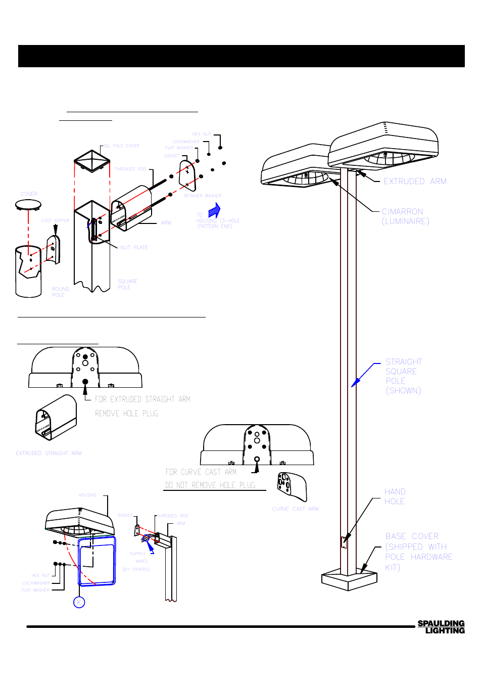 Figure 1 | Spaulding Lighting Cimarron CR1 User Manual | Page 2 / 3