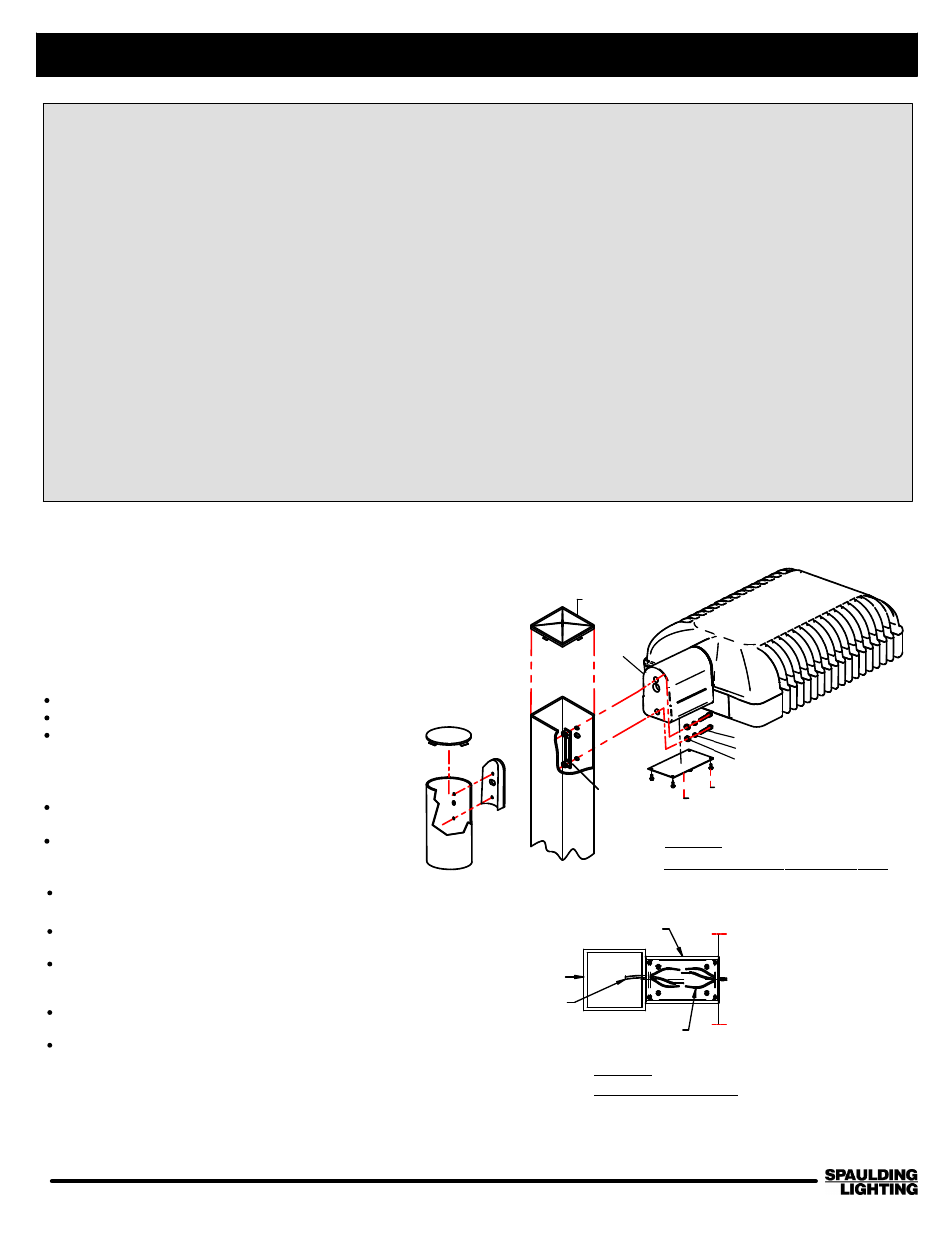 Spaulding Lighting Cimarron CL1 LED User Manual | 2 pages