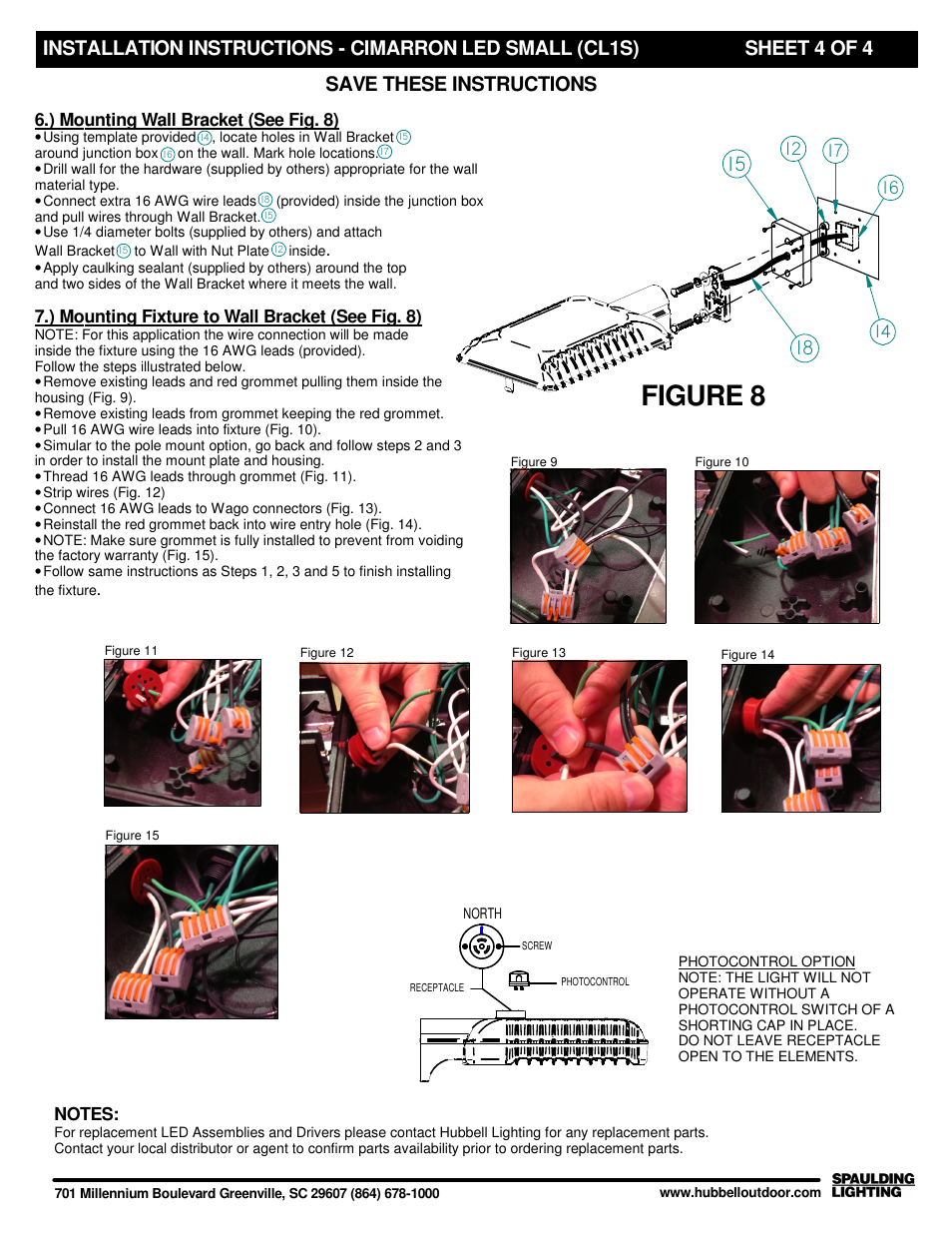 Figure 8 | Spaulding Lighting Cimarron CL1S User Manual | Page 4 / 4