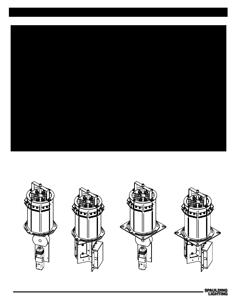 Spaulding Lighting Tempe Bollards - Fresno, Modesto or Tempe LED Retrofit User Manual | 2 pages