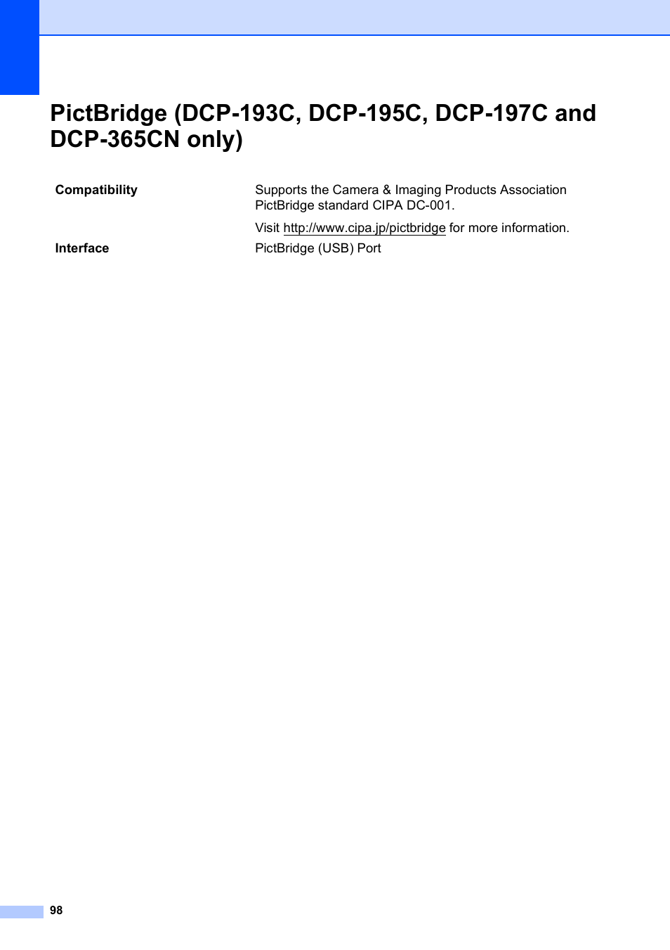 Brother DCP-195C User Manual | Page 106 / 117