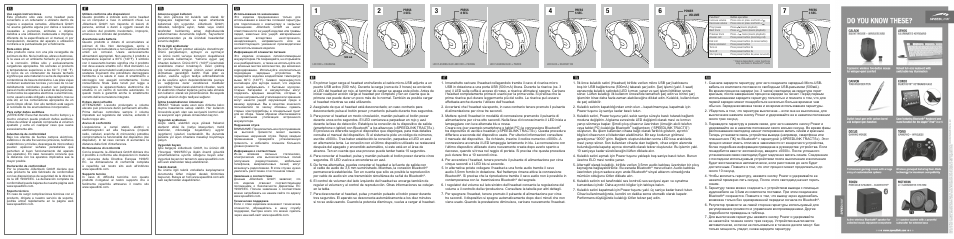 SPEEDLINK SL-8762-BK TRACTS Wireless Stereo Headset - Bluetooth User Manual | Page 2 / 4