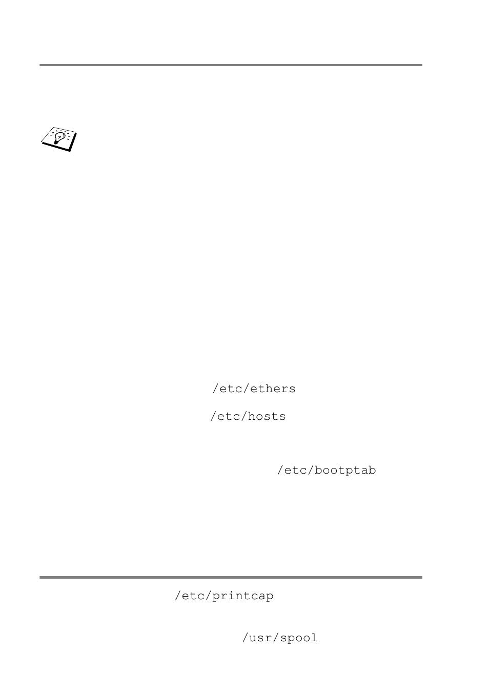 Tcp/ip troubleshooting, Unix troubleshooting, Tcp/ip troubleshooting -5 unix troubleshooting -5 | Brother NC-9100H User Manual | Page 137 / 175