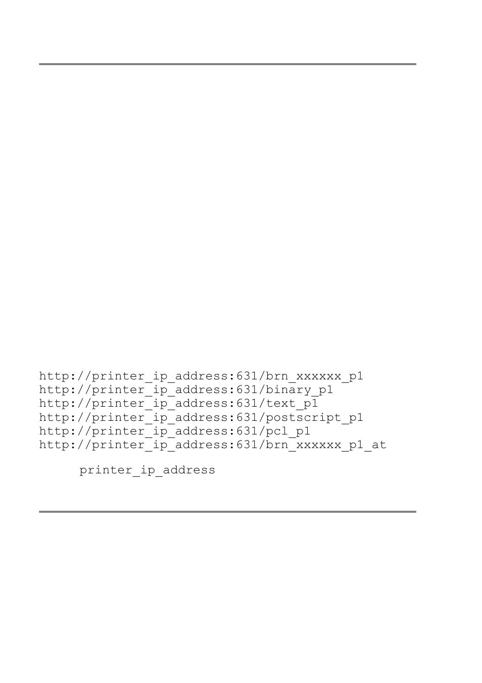Specifying a different url, Other sources of information | Brother NC-9100H User Manual | Page 57 / 175
