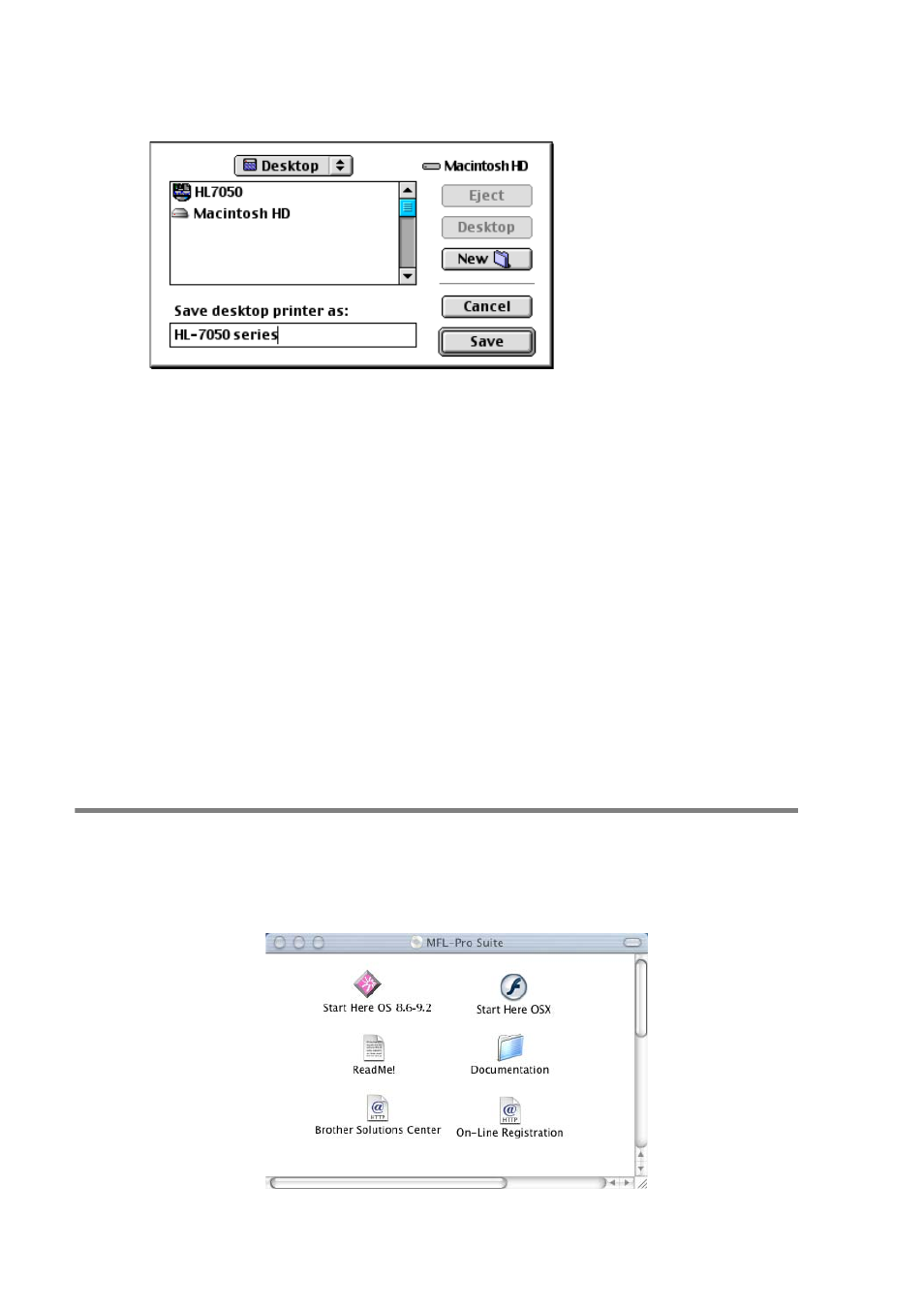 Macintosh configuration (mac os, X 10.1-10.2.1 or greater) -7 | Brother NC-9100H User Manual | Page 77 / 175