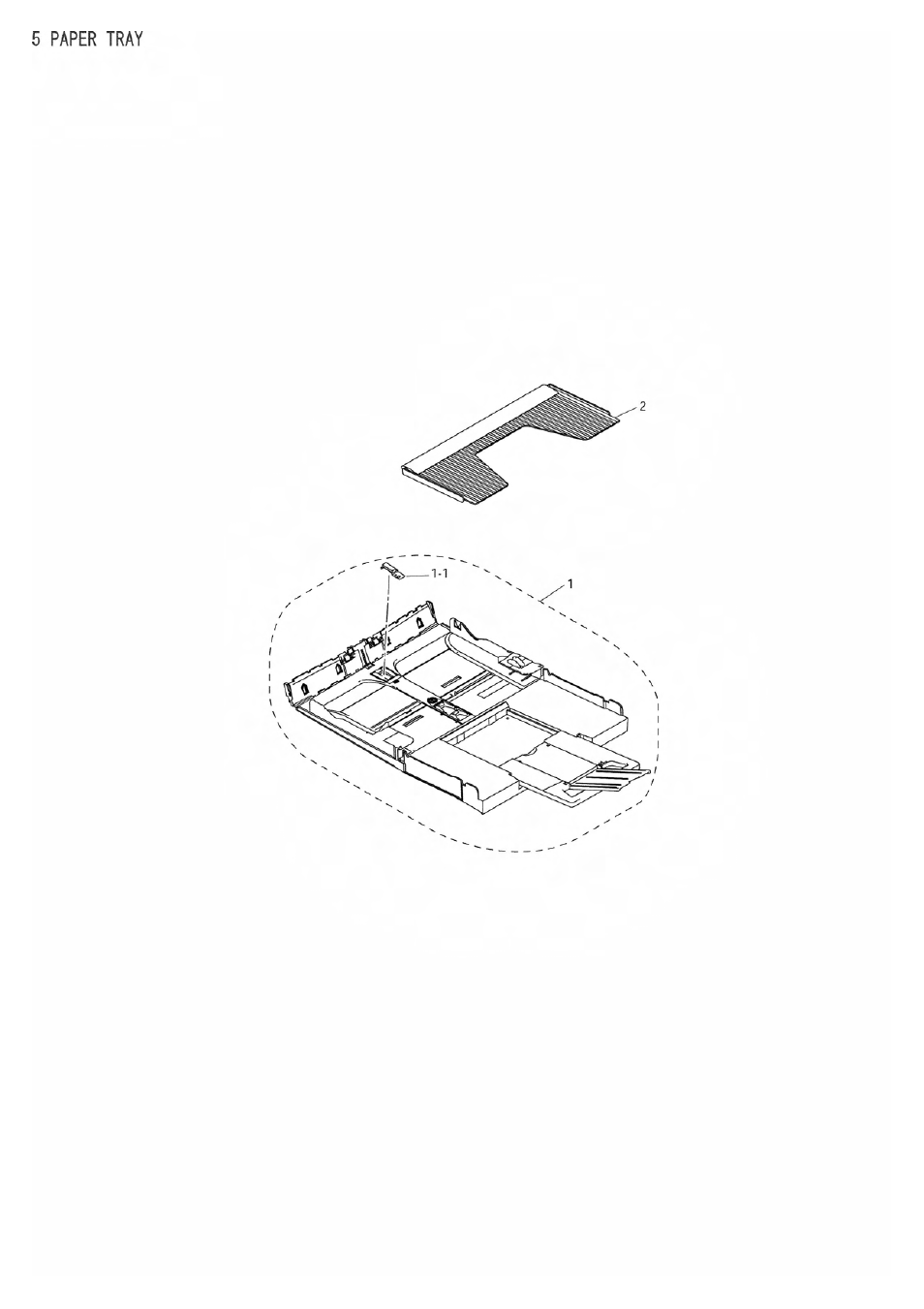 List5(paper tray) | Brother FAX 1840C User Manual | Page 12 / 28