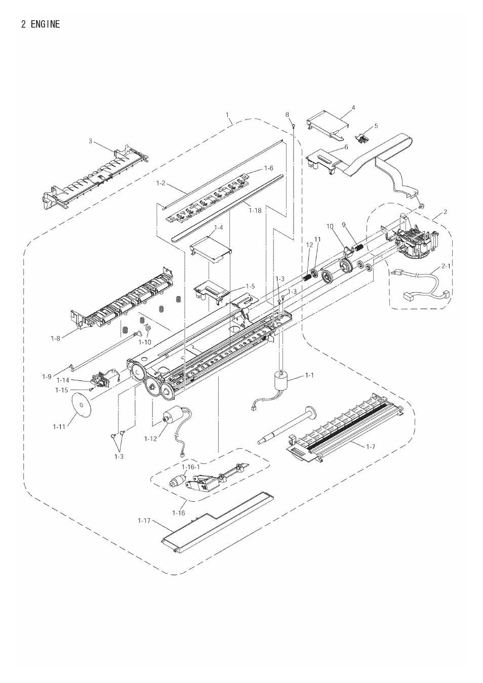 List2(engine) | Brother FAX 1840C User Manual | Page 6 / 28
