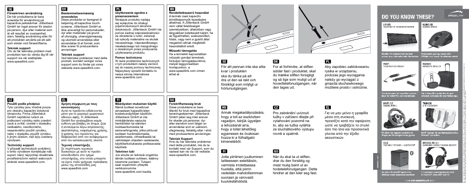 SPEEDLINK SL-7012-TE LETRA Touchscreen Pen User Manual | Page 2 / 2