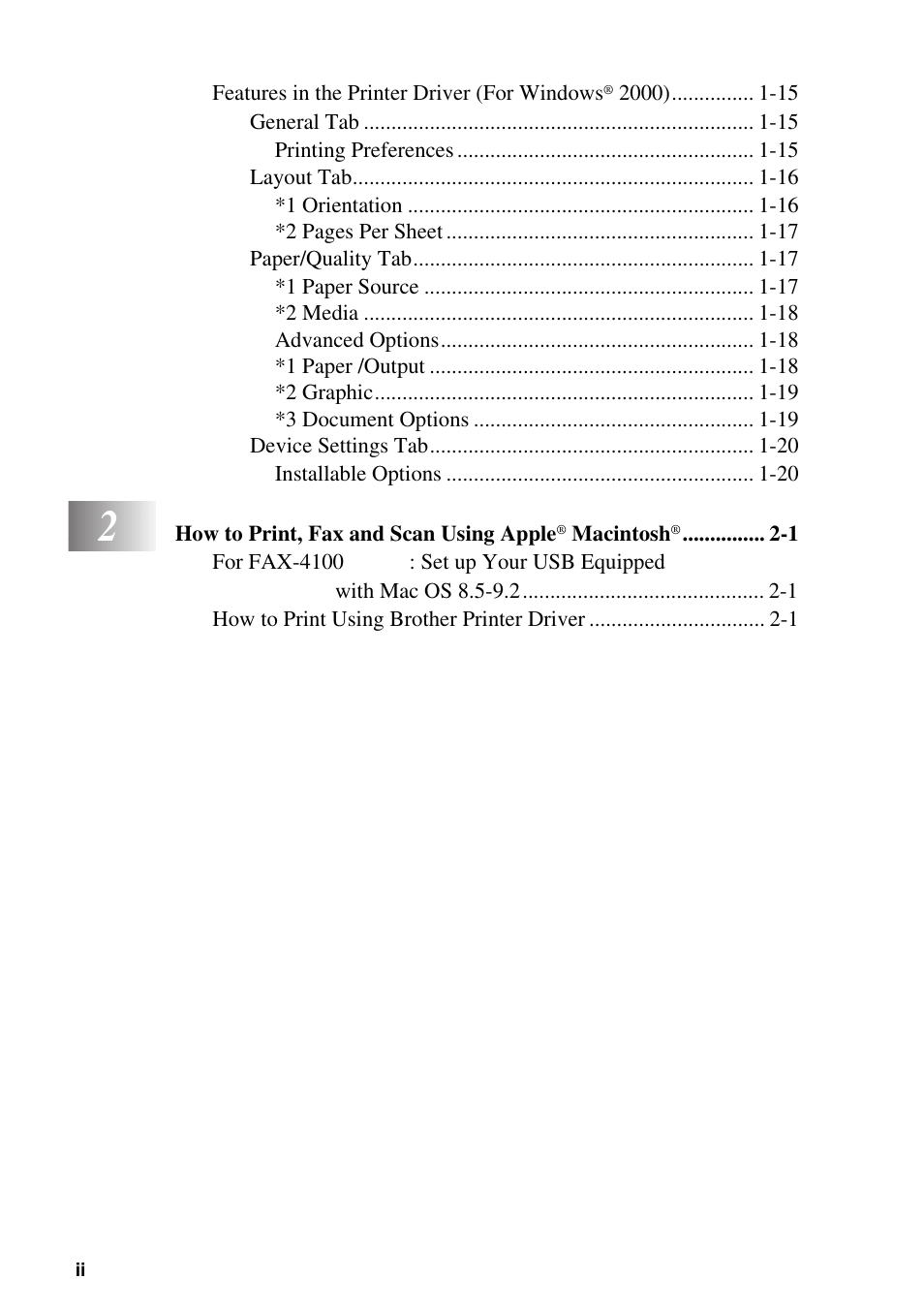 Brother IntelliFAX 4100e User Manual | Page 3 / 25