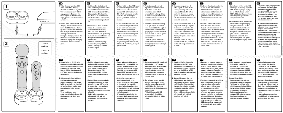 SPEEDLINK SL-4312-BK TWINDOCK USB Move Charger - for PS3 User Manual | Page 2 / 2