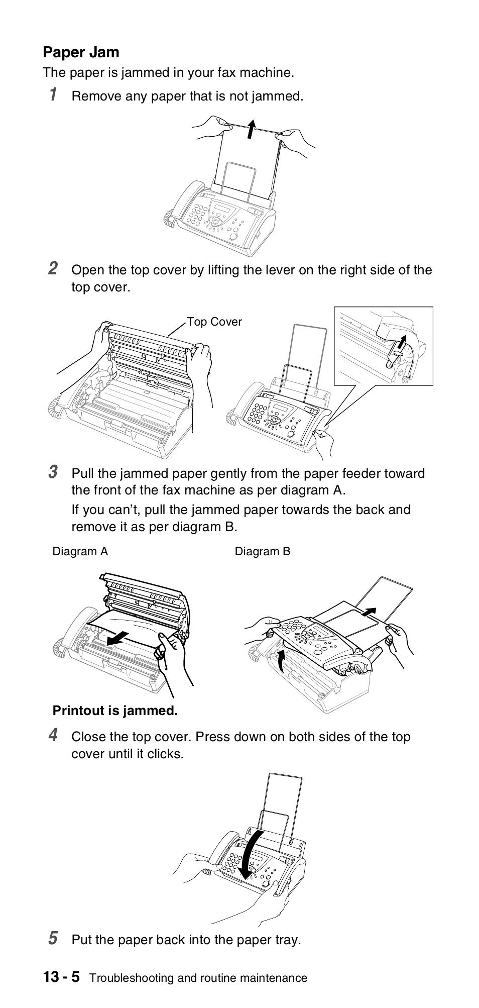 Brother FAX-T104 Series User Manual | Page 102 / 120