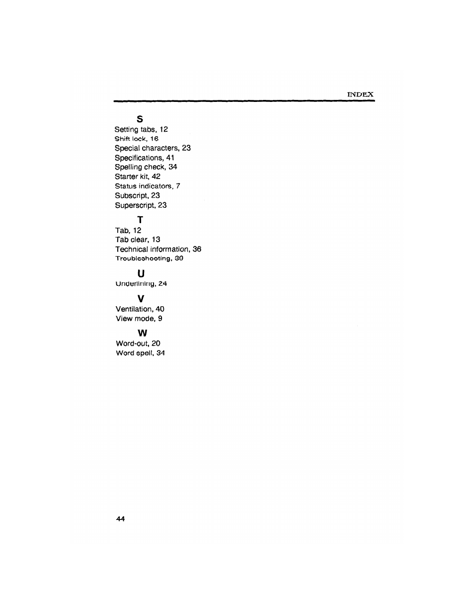 Brother SX-4000 User Manual | Page 46 / 54