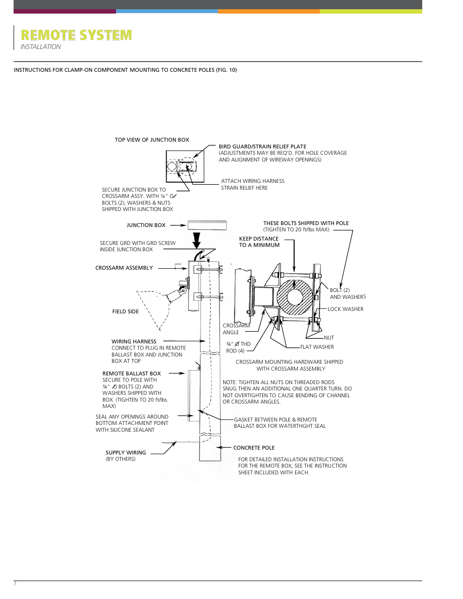 Remote system | Sportsliter Solutions Remote System User Manual | Page 8 / 10
