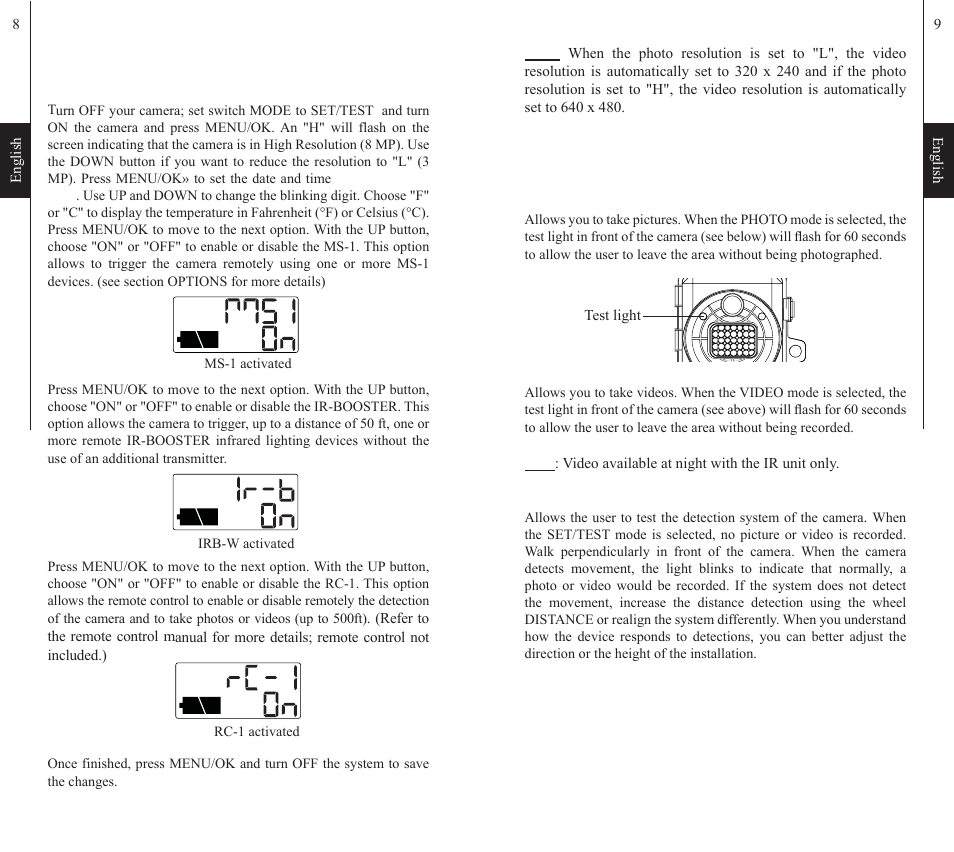 SPYPOINT FL-8 User Manual | Page 5 / 29