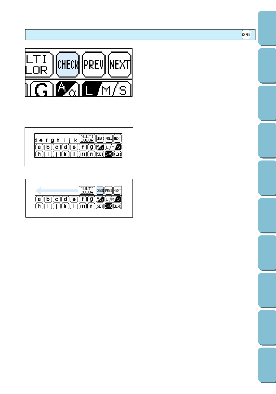 Checking the text | Brother PC 6500 User Manual | Page 101 / 140