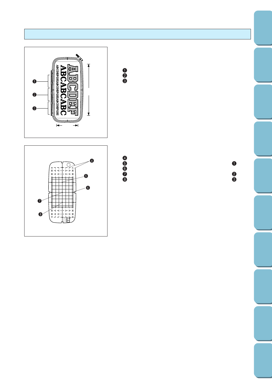 Using the extra-large embroidery frame (optional) | Brother PC 6500 User Manual | Page 118 / 140