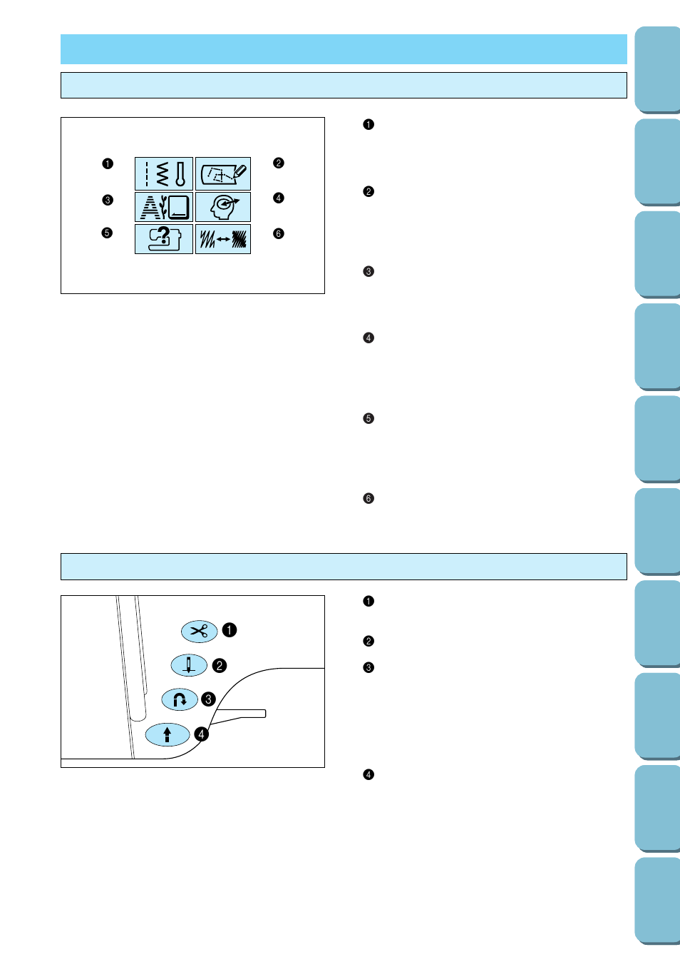 Controls, Selection keys operation buttons | Brother PC 6500 User Manual | Page 12 / 140