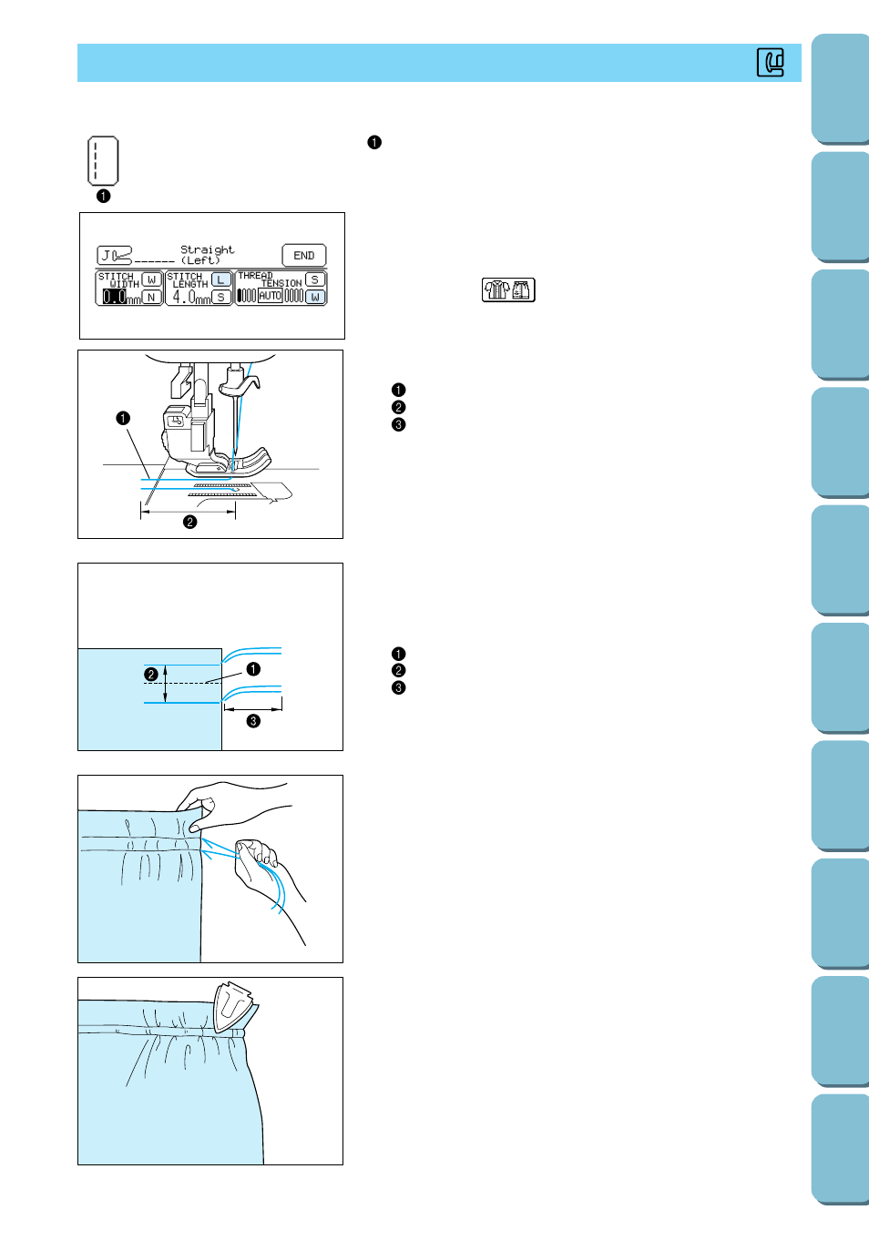 Gathering | Brother PC 6500 User Manual | Page 48 / 140