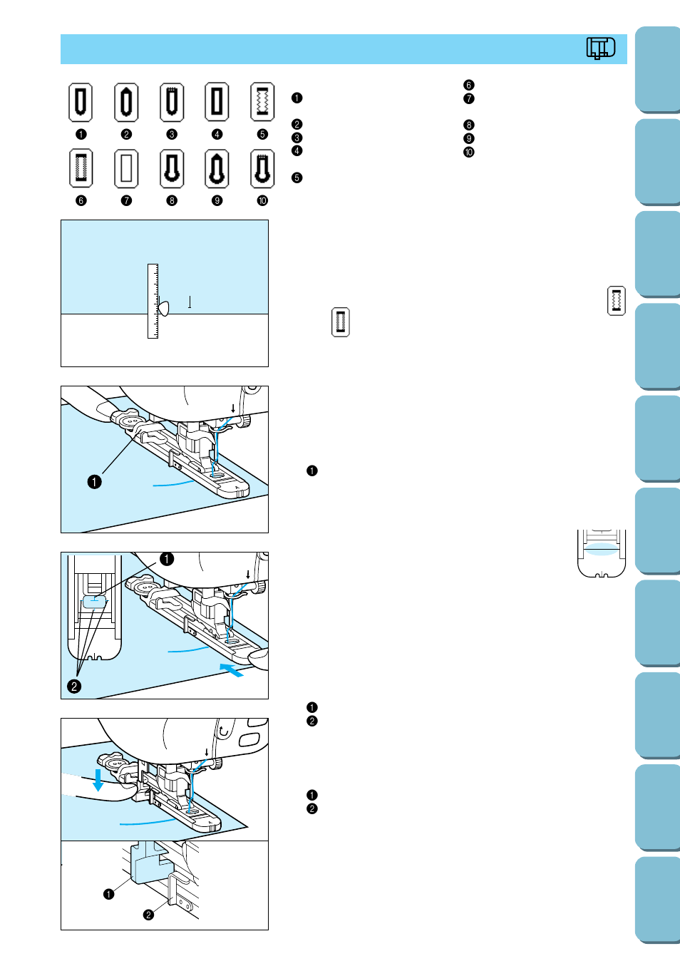 Buttonhole stitching | Brother PC 6500 User Manual | Page 59 / 140