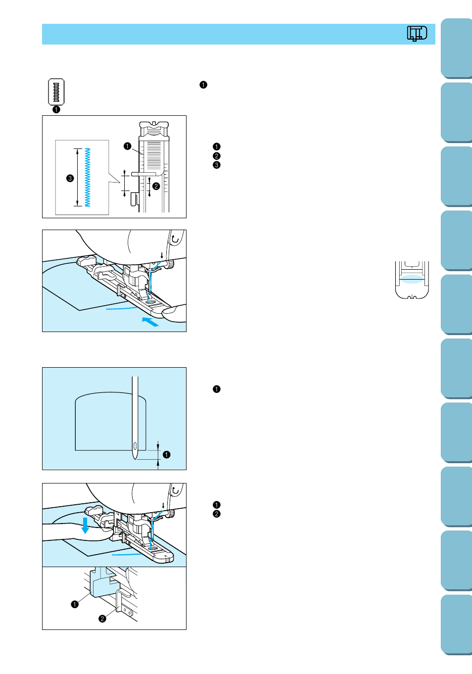 Bar tack stitching | Brother PC 6500 User Manual | Page 63 / 140