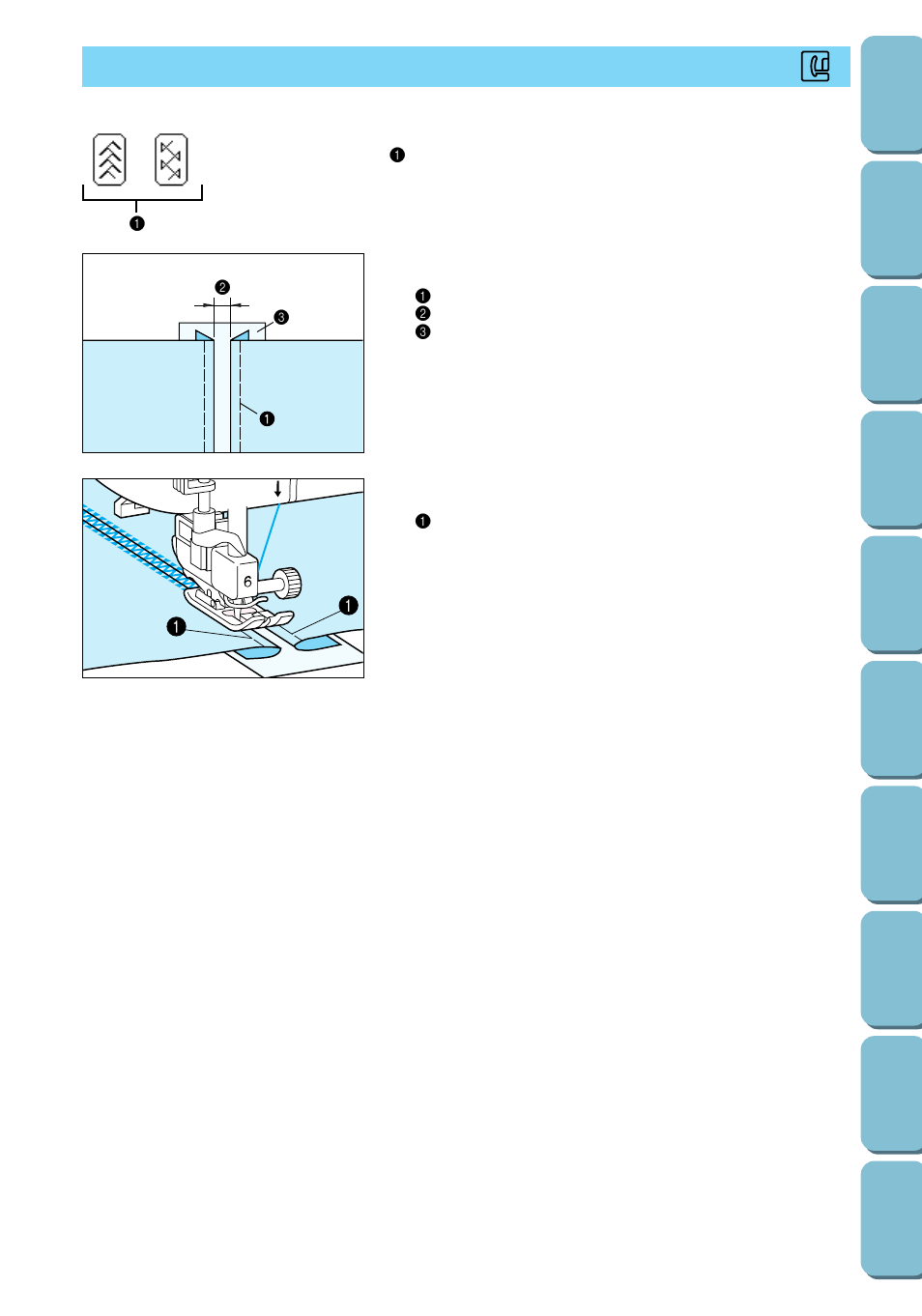 Fagoting | Brother PC 6500 User Manual | Page 76 / 140