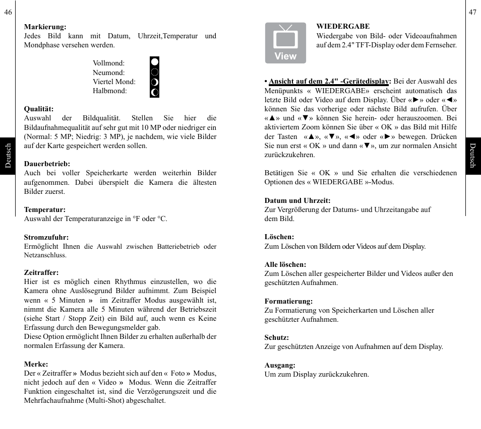 View | SPYPOINT IR-10 User Manual | Page 24 / 27