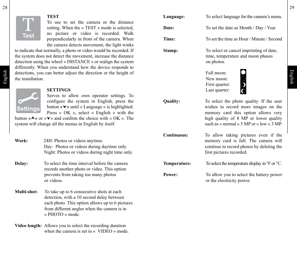 SPYPOINT IR-8 User Manual | Page 15 / 28