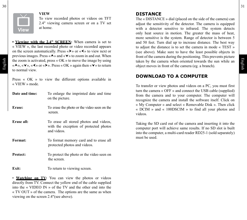 SPYPOINT IR-8 User Manual | Page 16 / 28
