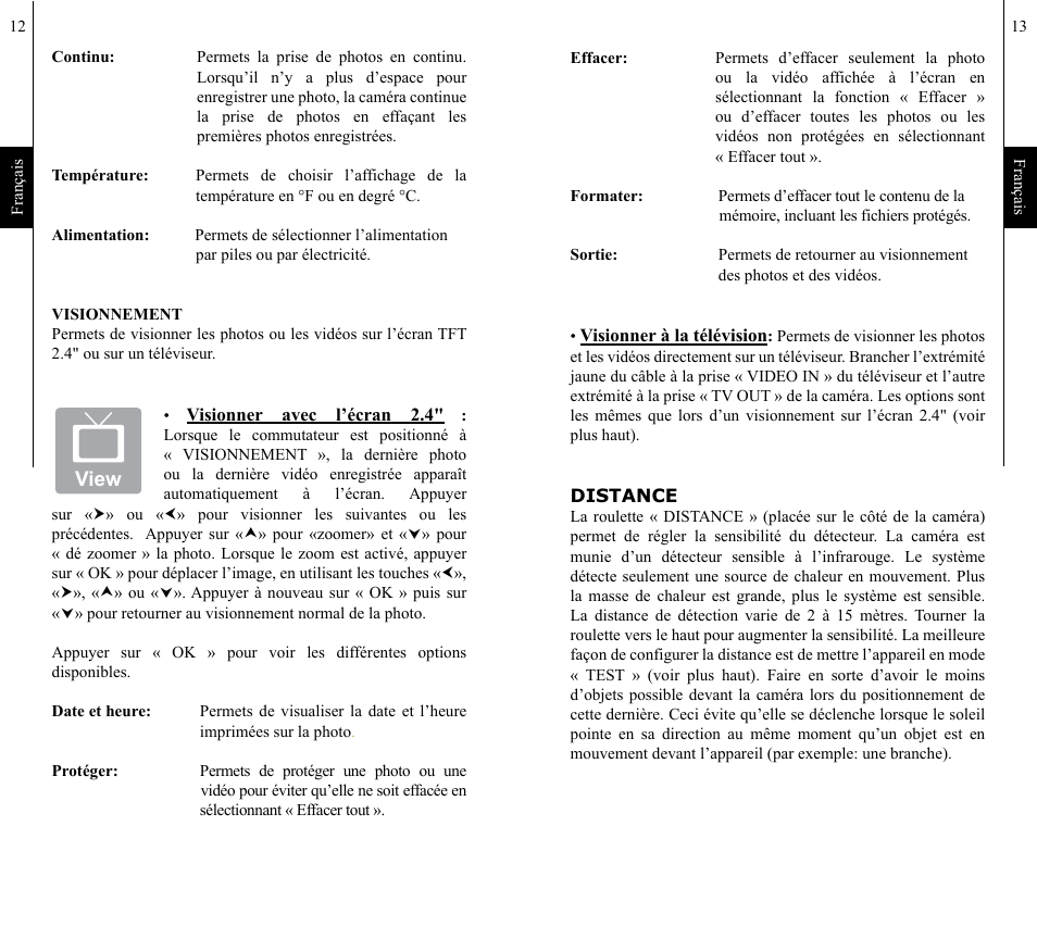 SPYPOINT IR-8 User Manual | Page 7 / 28