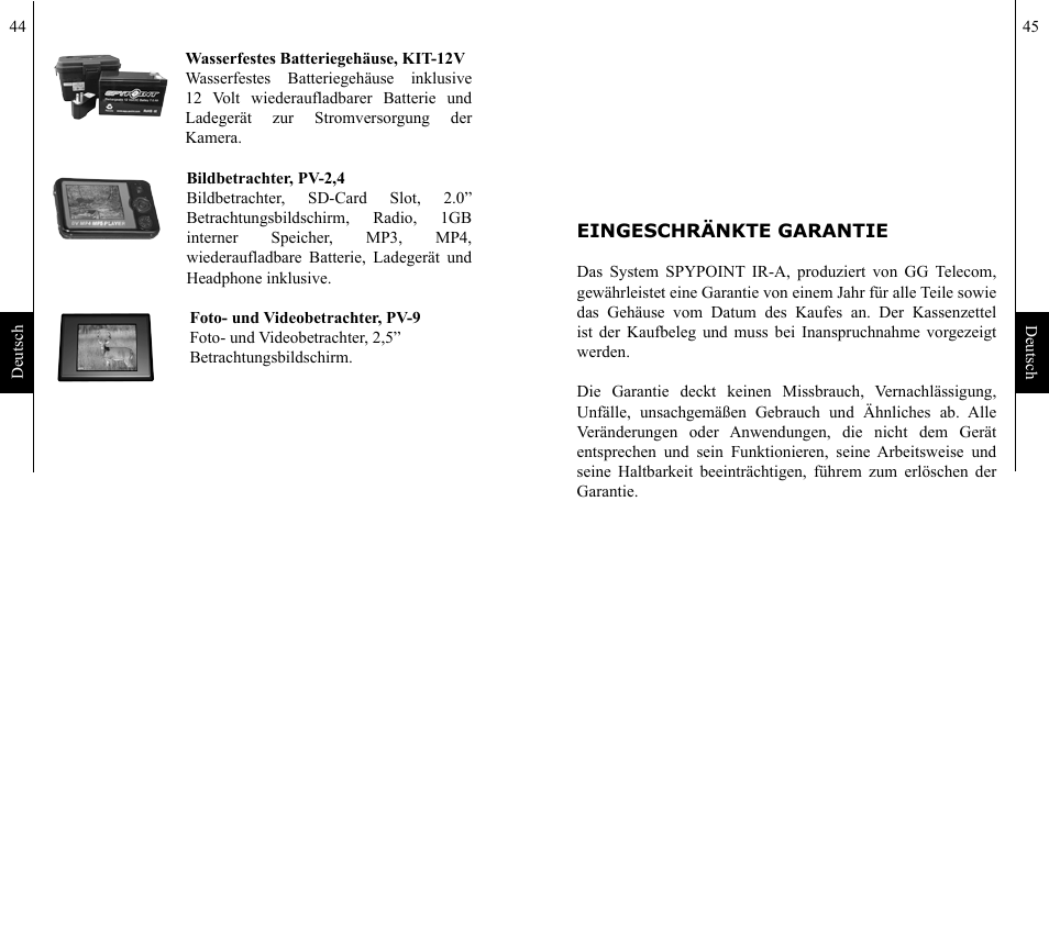 SPYPOINT IR-A 6mp User Manual | Page 23 / 24