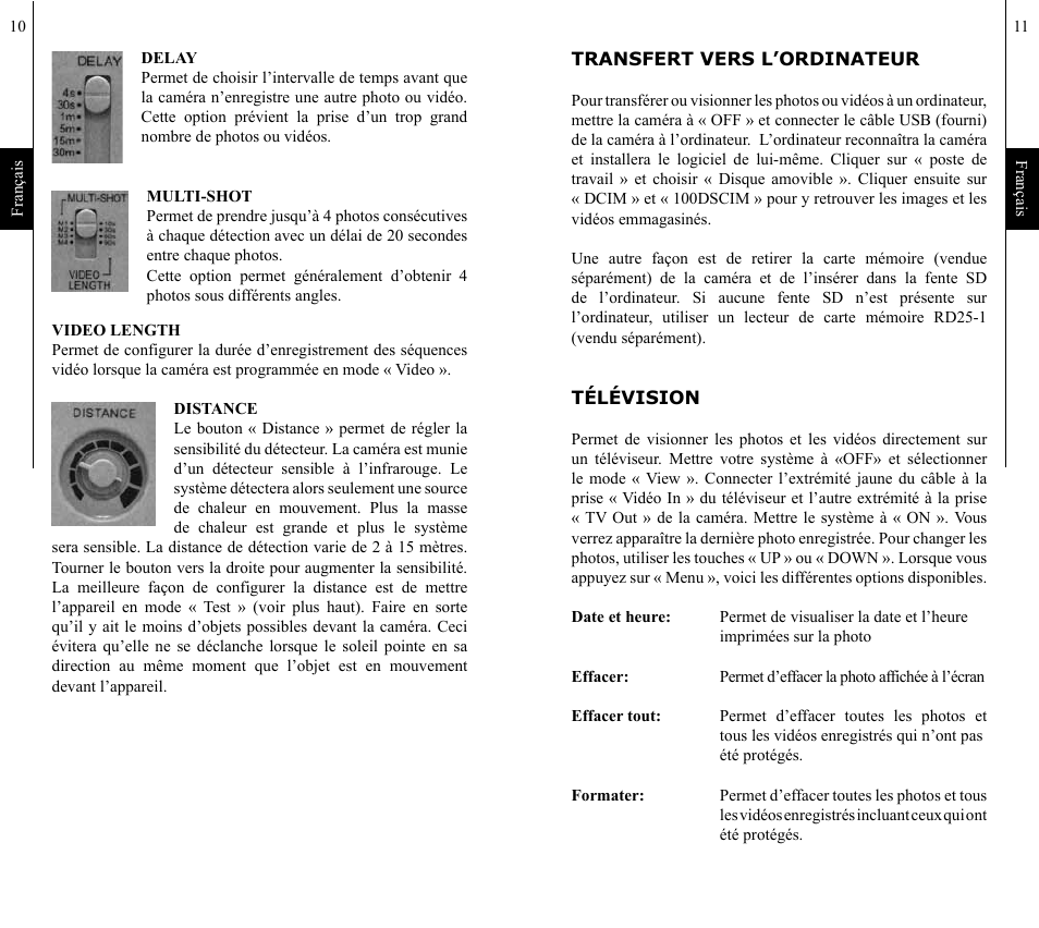 SPYPOINT IR-A 6mp User Manual | Page 6 / 24