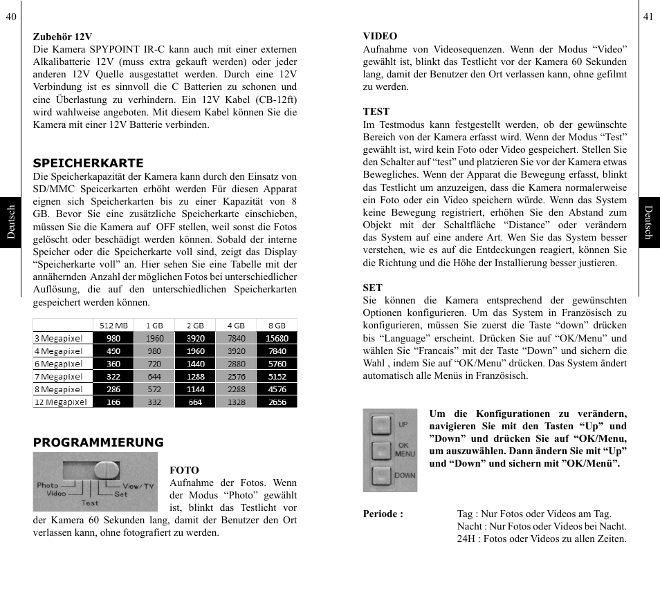 SPYPOINT IR-C User Manual | Page 21 / 25