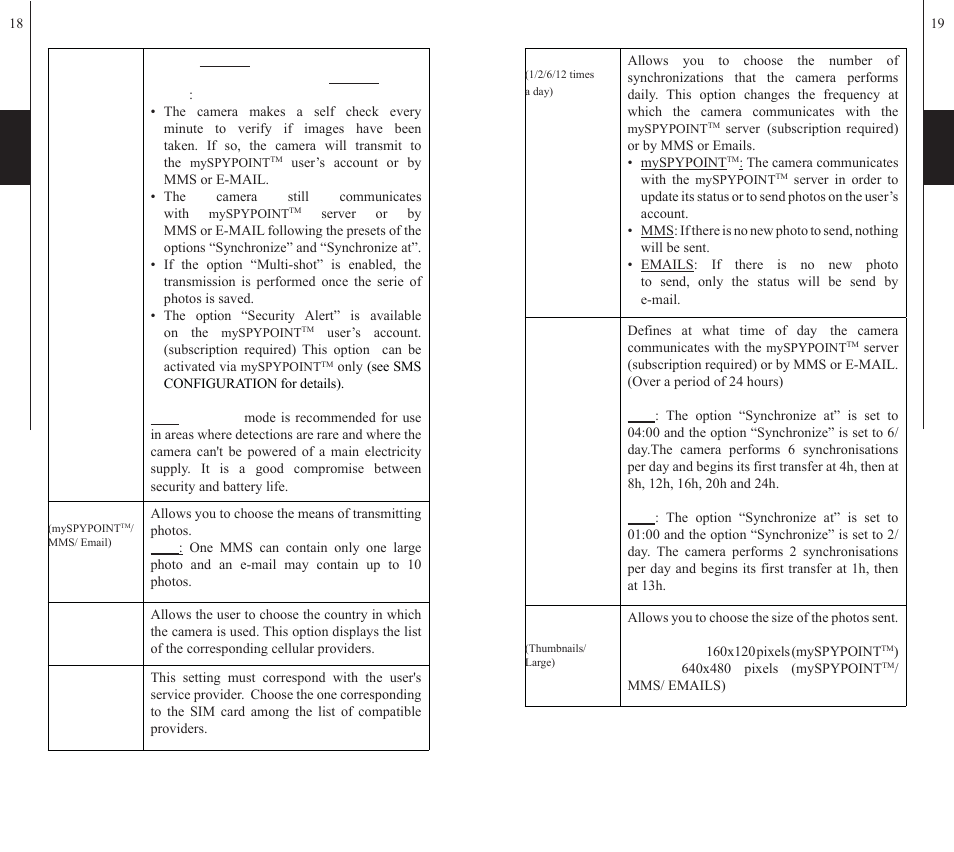 SPYPOINT S-LIVE User Manual | Page 10 / 49