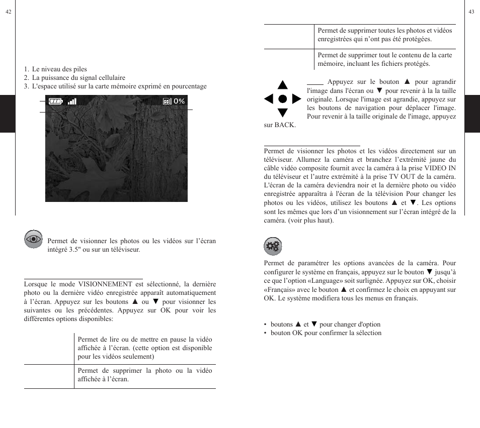 Menu de configuration | SPYPOINT S-LIVE User Manual | Page 22 / 49