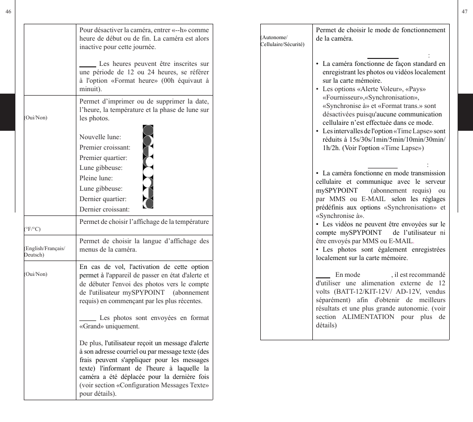 SPYPOINT S-LIVE User Manual | Page 24 / 49