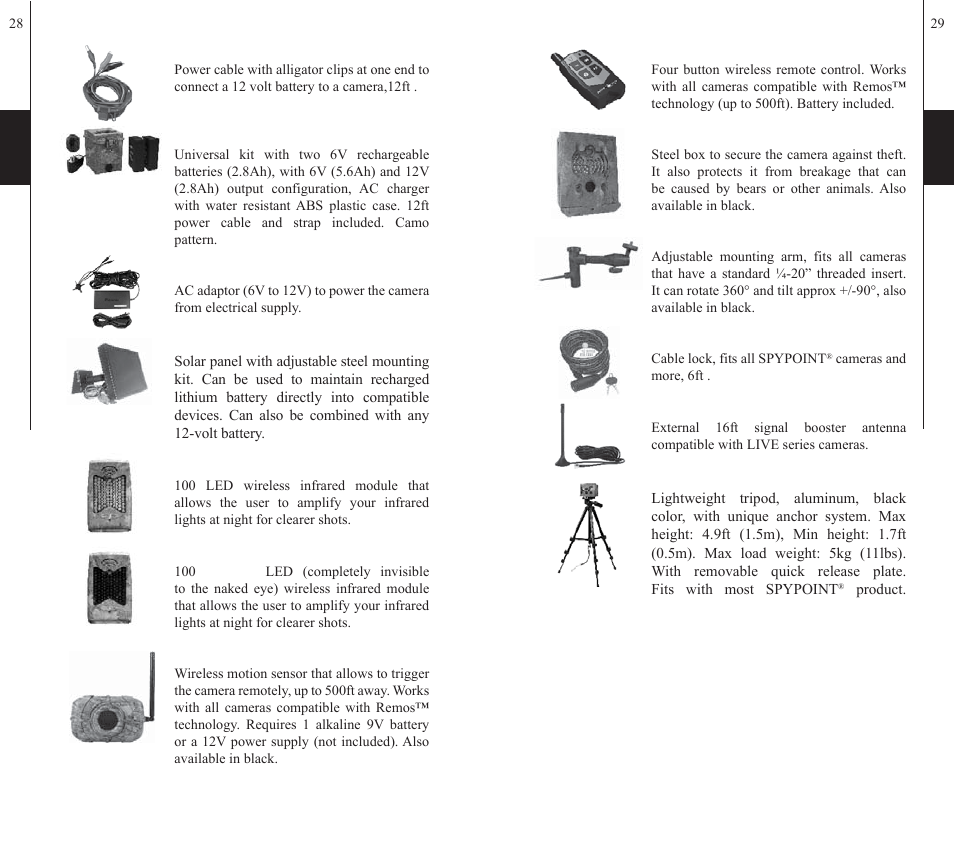 SPYPOINT S-LIVE-3G User Manual | Page 15 / 49