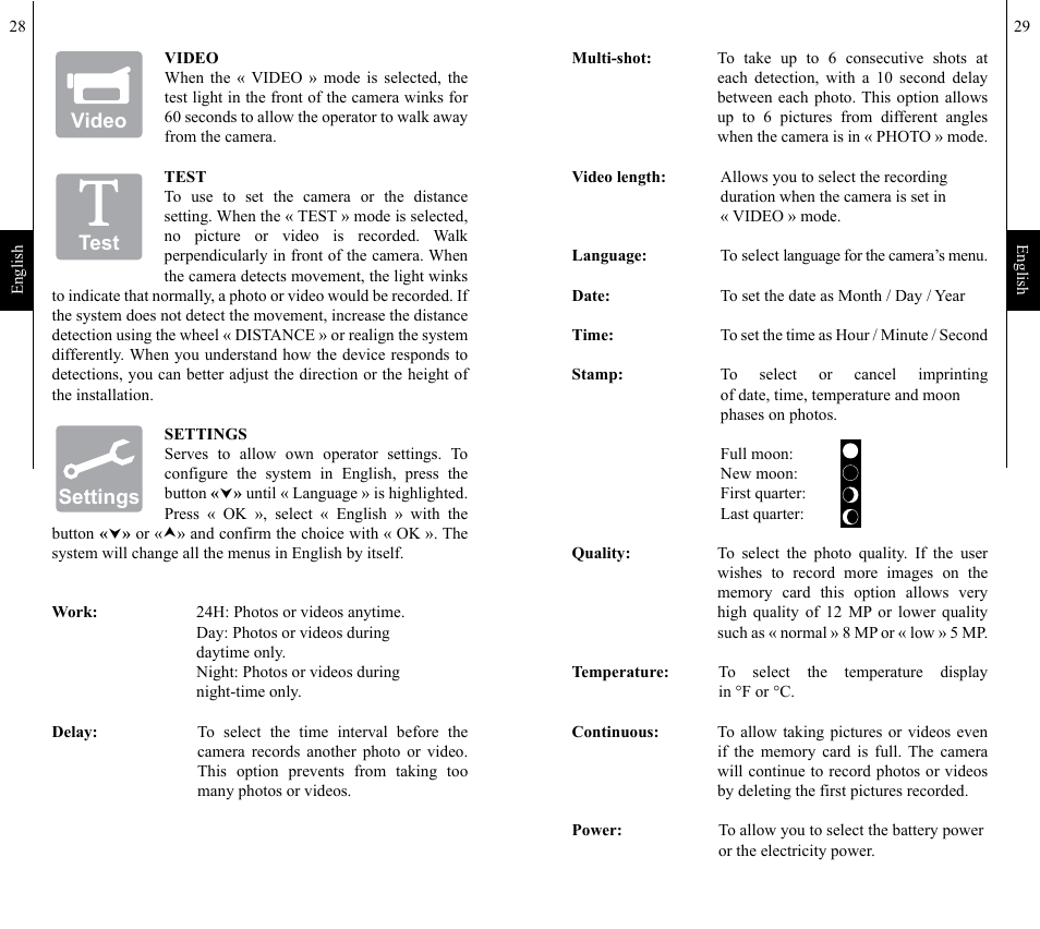SPYPOINT Pro-X Plus User Manual | Page 15 / 28