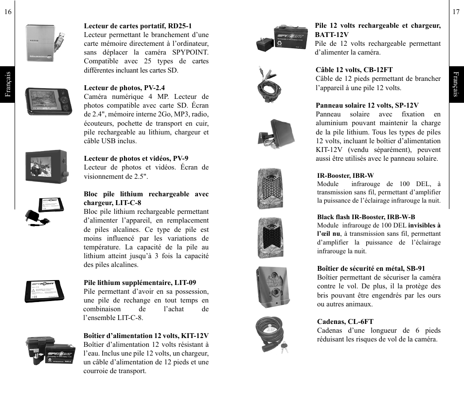 SPYPOINT Pro-X Plus User Manual | Page 9 / 28