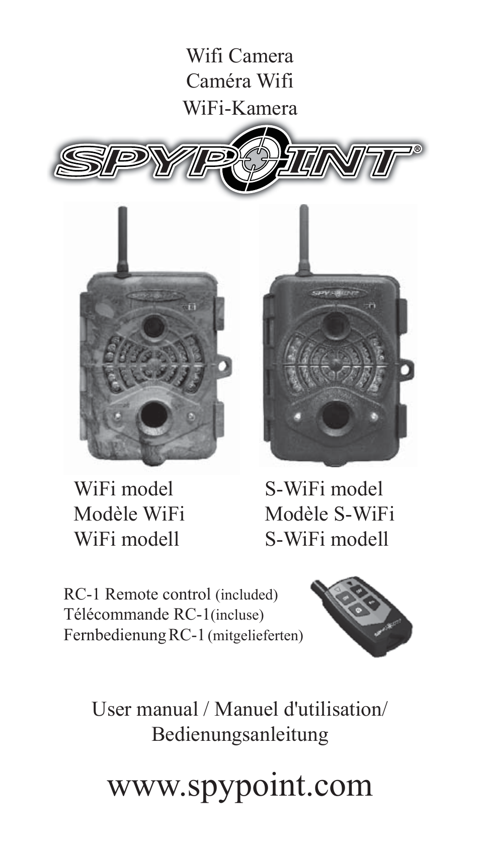 SPYPOINT WiFi User Manual | 47 pages