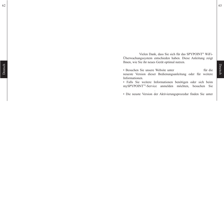 Deutsch | SPYPOINT WiFi User Manual | Page 32 / 47