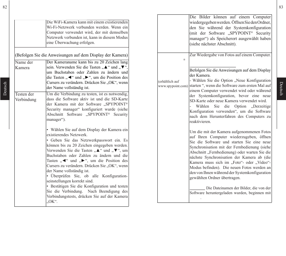 SPYPOINT WiFi User Manual | Page 42 / 47