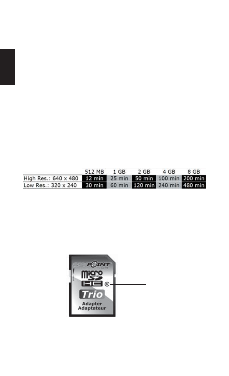 SPYPOINT SC-Z9 User Manual | Page 9 / 44