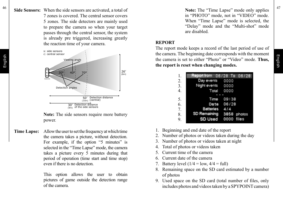 SPYPOINT TINY User Manual | Page 24 / 42