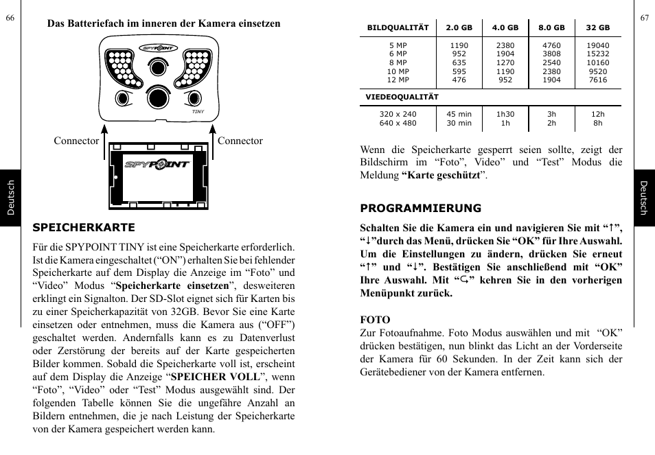 Connector | SPYPOINT TINY User Manual | Page 34 / 42