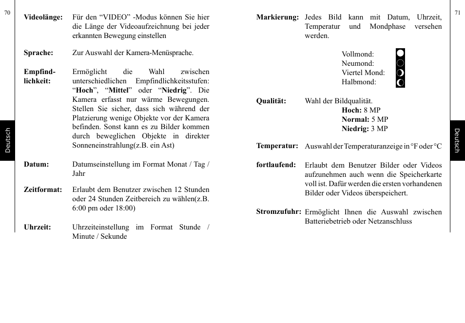 SPYPOINT TINY User Manual | Page 36 / 42