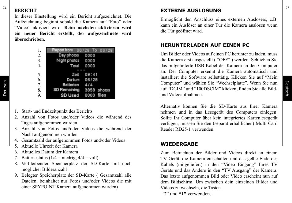 SPYPOINT TINY User Manual | Page 38 / 42