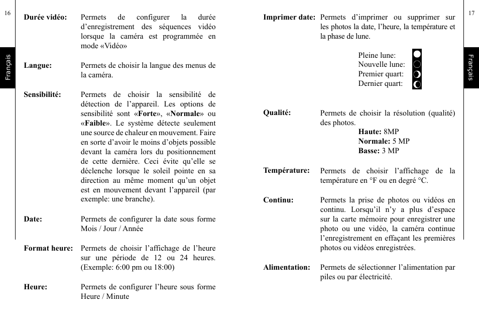 SPYPOINT TINY User Manual | Page 9 / 42