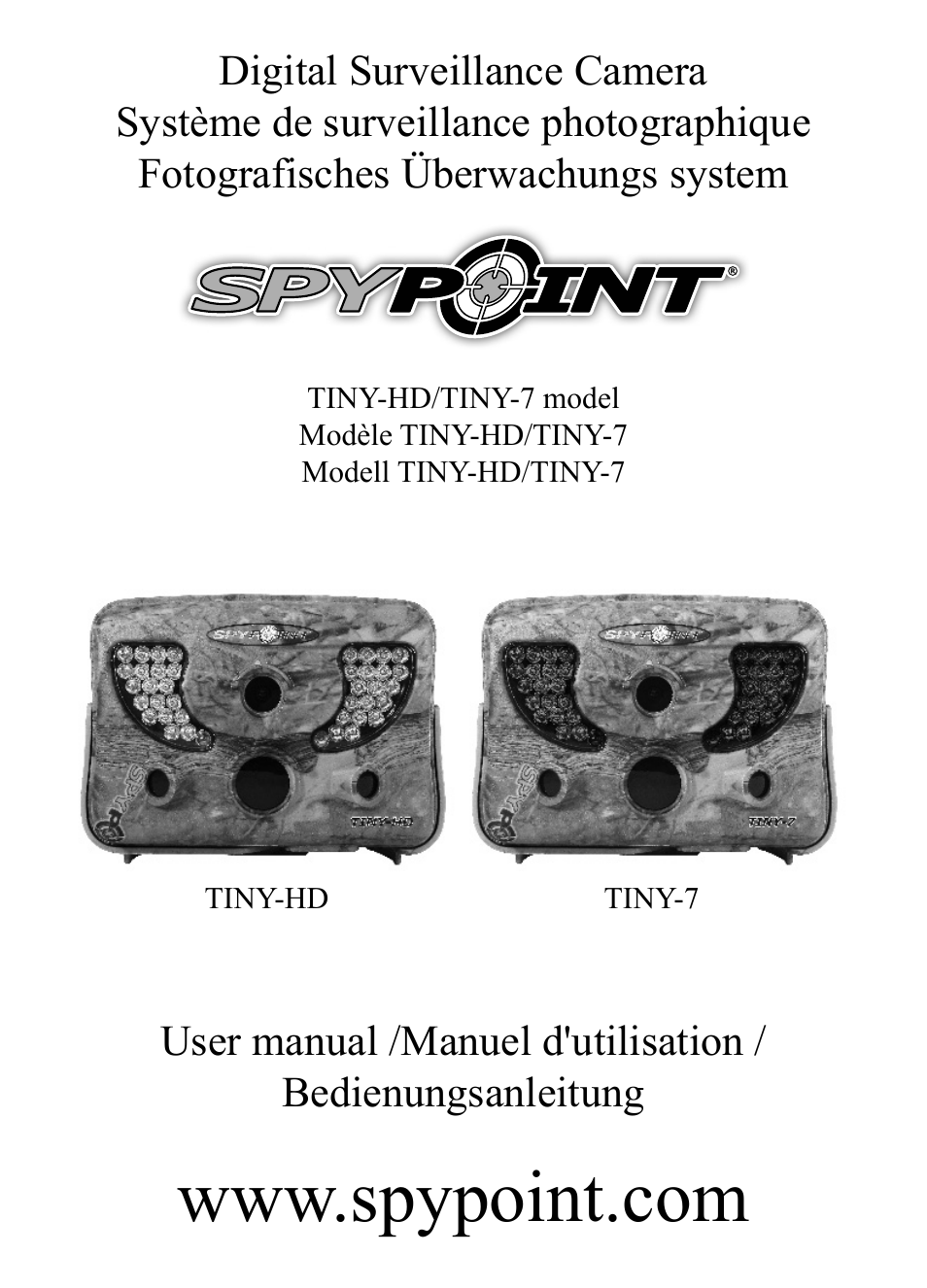 SPYPOINT TINY-7 User Manual | 51 pages