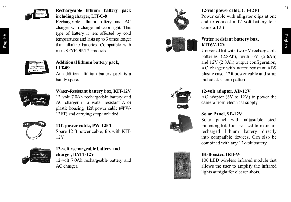 SPYPOINT TINY-7 User Manual | Page 16 / 51