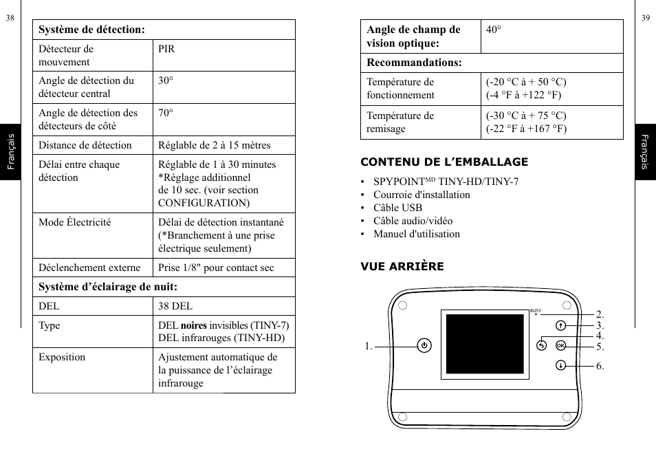 SPYPOINT TINY-7 User Manual | Page 20 / 51